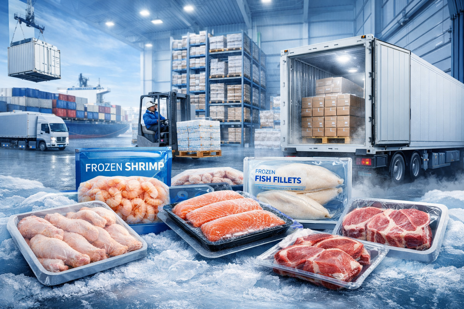 frozen food export